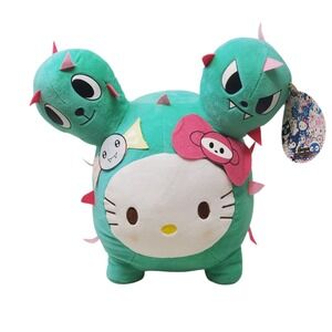 Hello Kitty Cactus 12" Plush Tokidoki Sanrio Characters Toy Stuffed Animal Green